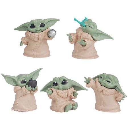 5p Baby Yoda Gifts,Baby Yoda Toys for Kids 5-6cm Baby Yoda Doll PVC Figurine Gifts