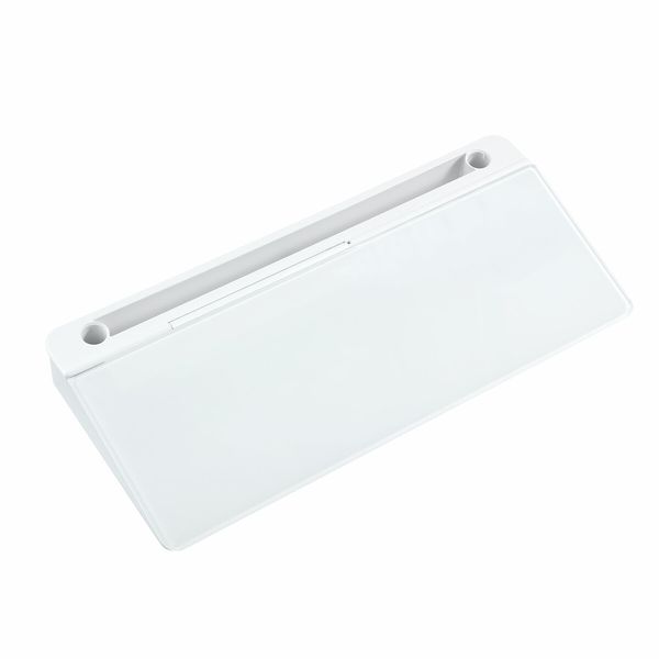 Glass Desktop Whiteboard Organiser Dry Erase White Board Memo Note Pad Computer Keyboard Stand School Office Accessories Phone Tablet Holder