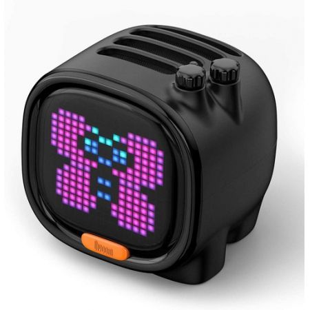 Divoom Timoo Bluetooth Speaker Black with LED Pixel