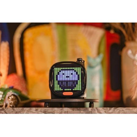 Divoom Timoo Bluetooth Speaker Black with LED Pixel