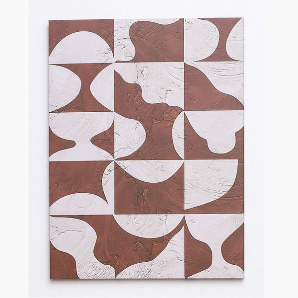 Irregular Pattern Frameless Canvas Wall Art