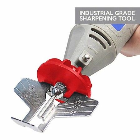 Chainsaw Sharpener Attachment Rotary Power Drill Hand Sharpener Adapter Tool