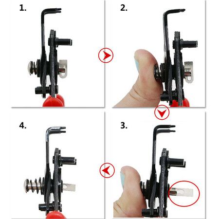 4 in 1 Snap Ring Pliers Set for Removal of Retaining Clip Circlip Snap Rings