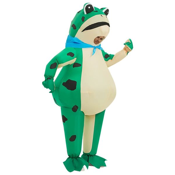 Inflatable Frog Costume, Inflatable Frog Costume For Halloween Carnival Party And Easter,theme party, cosplay,Funny Animal Costumes, Adult 150-190Cm