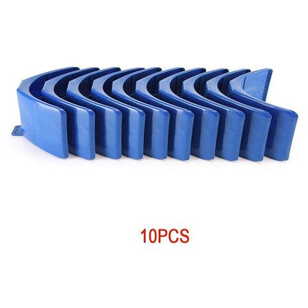 10pcs Pigeon Stand Dove Rest Stand Pigeon Perch Roost Frame Grill Dwelling (Blue)