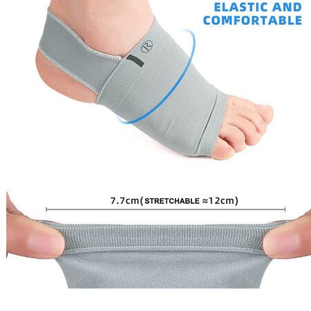 Brace for Flat Foot and Plantar Fasciitis Pain Relief Women Men 1 Pair, 6.3 x 3 in