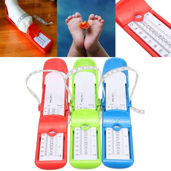 Kids Foot Measurer,Toddler Foot Measure Gauge,Children Shoes Size Measuring Ruler Device for Shoe Fitting Green