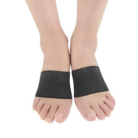 Arch Support Brace for Plantar Fasciitis Relief, Compression Padded Support Sleeves, Foot Pain Relief for Fallen Arches, Flat Feet, Heel Fatigue Problems(S Size 35-40)