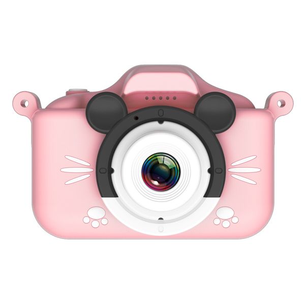 Children Digital Camera 1080P 20MP Cartoon Mouse Mini Camera Educational Toys Children's Birthday Gifts