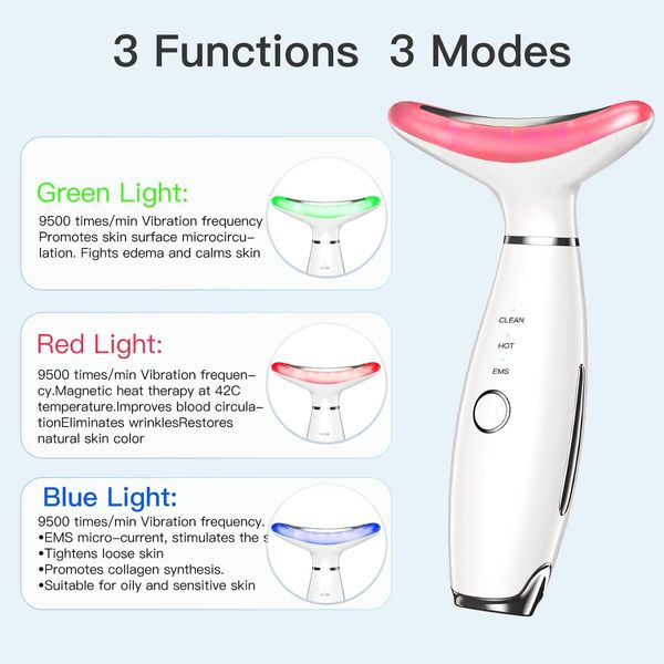 Firming Wrinkle Removal Facial Massager Tool for Face and Neck
