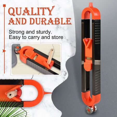 Super Gauge Scribe Tool, Contour Gauge with Lock For DIY Woodwork and Construction