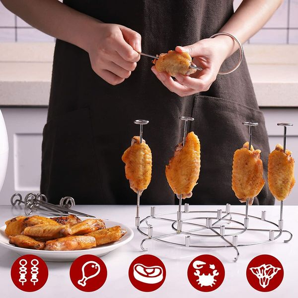 Skewer Stand, For Instant Pot 8 Qt Air Fryer Accessories