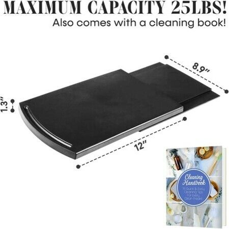 Kitchen Caddy Sliding, Multiuse Slider Tray Mat for Coffee Maker Mixer Air Fryer