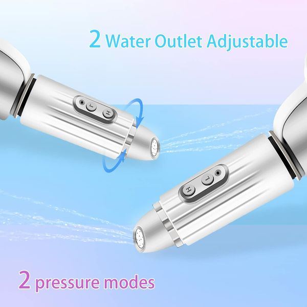 Portable Bidet,Electric Rechargeable Mini Handheld Travel Bidet Sprayer with Travel Bag (Grey)