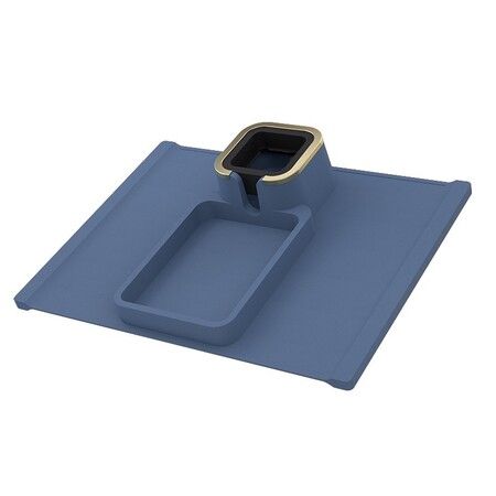 Cup Holder for Couch,Sofa Armrest Tray?Portable Couch Drink Holder  Blue