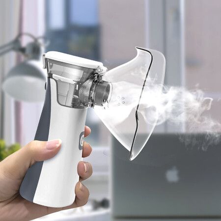 Portable Mesh Handheld Nebulizer Silent Atomiser for Kids Adults Respiratory Therapy Inhaler Machine