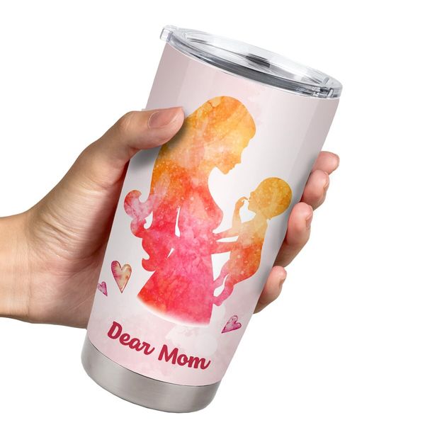 Mothers Day Gifts, To My Mom?Birthday Gifts for Mom , 20 oz Stainless Steel Tumbler for Mom, Christmas Gifts for Mom from Daughter Son