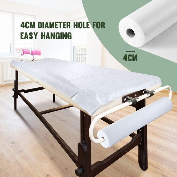 50Pcs Disposable Bed Sheet Massage Beauty SPA Salon Table Cover Protector Roll Home Travel Hotel Non-woven 200x80cm Waterproof