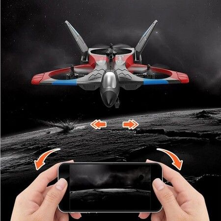 V27 RC Plane 360 Degree Stunt Roll Top Racing Remote Control Plane Great Gifts Christmas Easter Toys for Adults or Kids