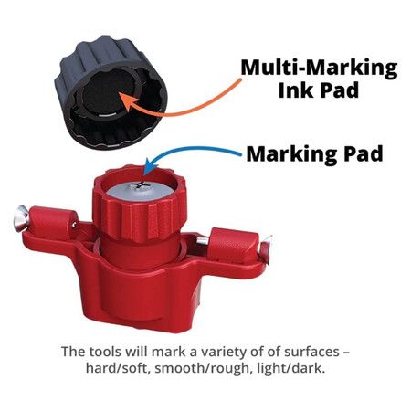 Keyhole Companion Marking Tool Set, Mount/Hang Items that have Keyhole Slots Without Measuring