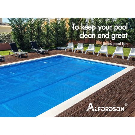 ALFORDSON Pool Cover 6.5M X 3M 500 Microns Solar Blanket