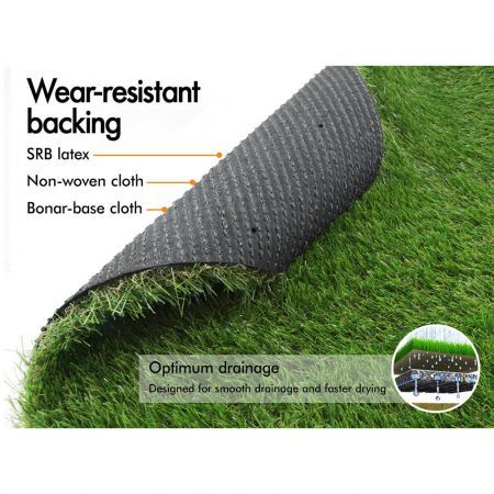 Otanic Artificial Grass 35mm 1x10m Synthetic Turf 10 SQM Roll GLOSS Fake Yarn