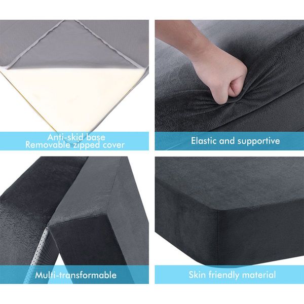 S.E. Folding Mattress Foldable Sofa Lounge Chair Foam Portable Camping Mat