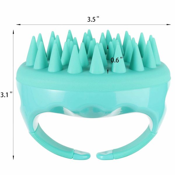 Hair Scalp Massager Shampoo Brush Silicone Scalp Scrubber for Washing Brush