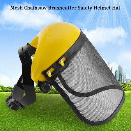 Mesh Safety Helmet,Professional Full Face Safety Helmet Hat Shield Protection