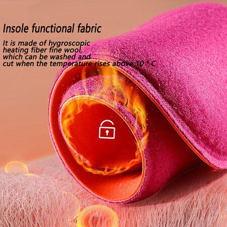 Self-heated Insoles Feet Massage Thermal Thicken Insole Memory Foam Shoe Pads Winter Warm Men Women Sports Shoes Pad Accessories Color Yellow Size 45-46