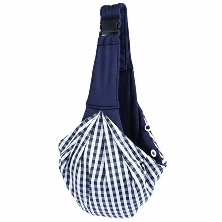 Dog and Cat Sling Carrier Hands Free Reversible Pet Papoose Bag for Puppy Small Dogs Cats Bag