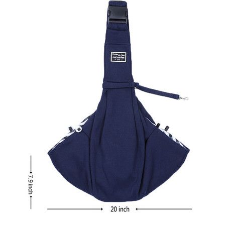 Dog and Cat Sling Carrier Hands Free Reversible Pet Papoose Bag for Puppy Small Dogs Cats Bag