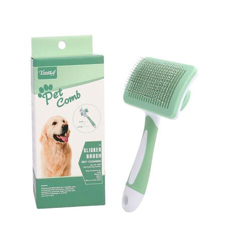 Pet Hair Shedding Comb Dog Cat Brush Grooming Long Hair Indoor Cats Brush Large