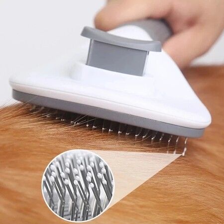 Pet Dog Brush Cat Comb Self Cleaning Pet Hair Remover Brush For Dogs Cats