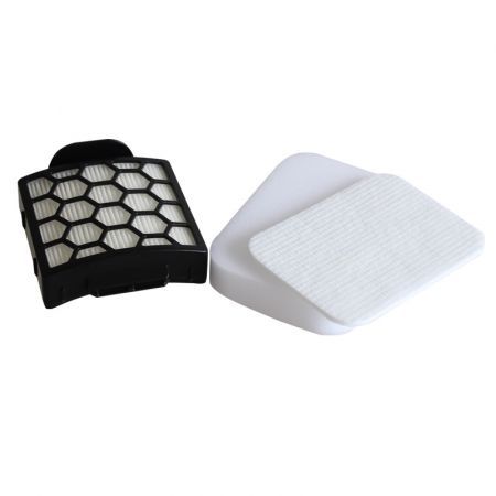 2 Post + 4 Foam and Felt Filters for Shark Navigator Zero-M Self-Cleaning Brushroll, Parts 1238FT60 and 1239FT60