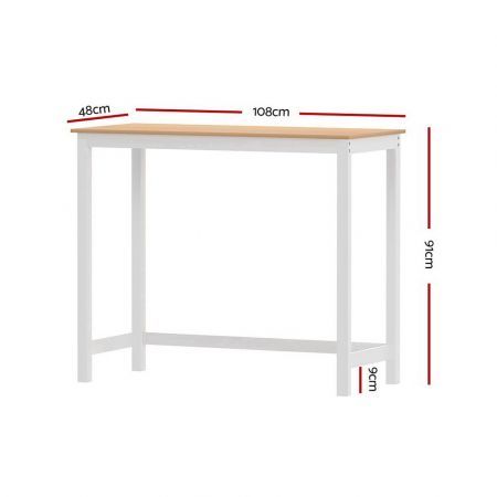 Artiss Ari Bar Table 108CM Rectangular