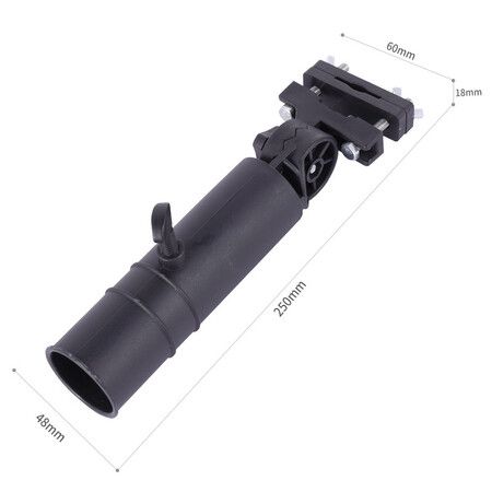 Golf Push Cart Umbrella Holder, Golf Cart Universal Golf Trolley Umbrella Stand with Adjustable Angle for Golf Cart Handles