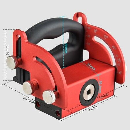 Oblique Hole Locator Adjustable Locatable Multi-angle Woodworking Hole Positioner