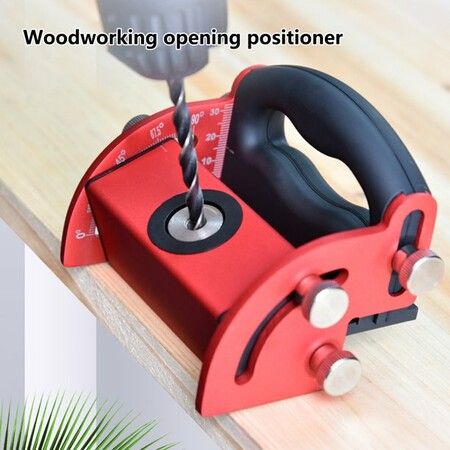 Oblique Hole Locator Adjustable Locatable Multi-angle Woodworking Hole Positioner