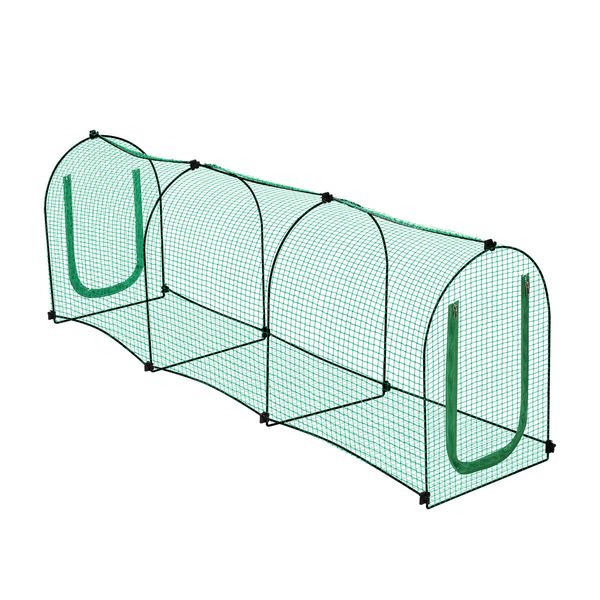 Cat Tunnel Enclosure Bird Cage Net Pet Netting Rabbit Parrot Bunny Chicken Indoor Outdoor Fence Poultry Mesh Kitten Fencing Portable