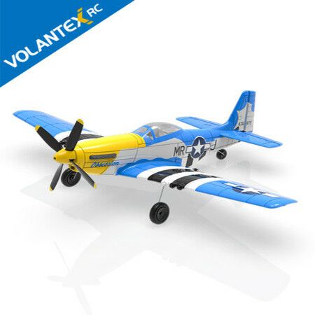 2024 NEW Series RC Plane for Adults and Kids, 4 Channel Hobby Remote Control Airplane P51 Mustang Fighter with 6-Gyro System for Beginners Learning to Fly