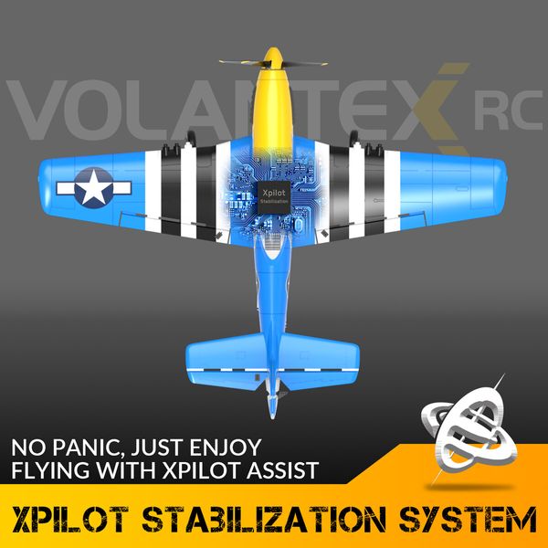 2024 NEW Series RC Plane for Adults and Kids, 4 Channel Hobby Remote Control Airplane P51 Mustang Fighter with 6-Gyro System for Beginners Learning to Fly