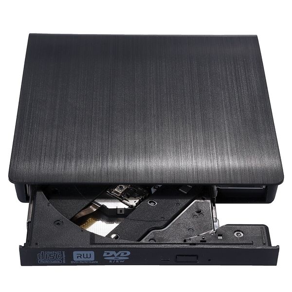 Ultra Slim External USB 3.0 CD/DVD-RW Writer Burner Player for Macbook Pro Air Imac or Other PC/Laptop