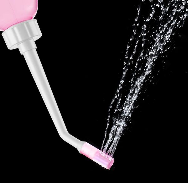 Portable Sprayer Bidet Bottle Sitz Bath for Toilet for Personal Cleansing, Pink