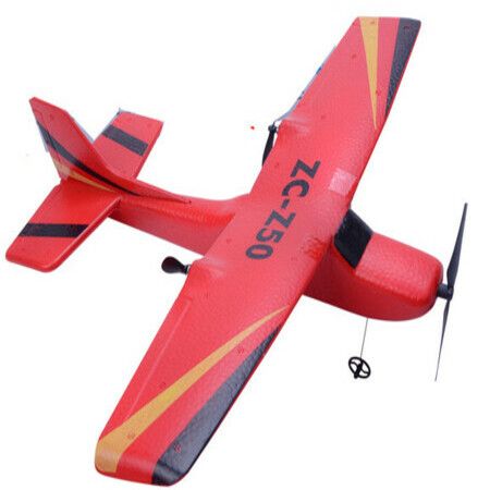 Upgraded Version RC Airplane, RC Plane Ready to Fly, 2.4GHz Remote Control Airplane, Easy to Fly RC Glider for Kids & Beginners (Red)