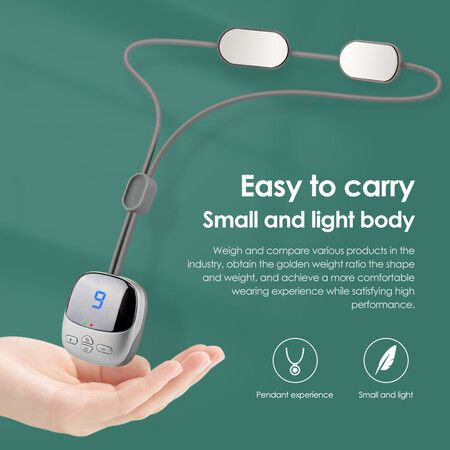 Smart Hanging Cervical Spine Massager Mini Pulse Shoulder Cervical Massage Hot Compress with Heating Cervical Neck Pulse Massage