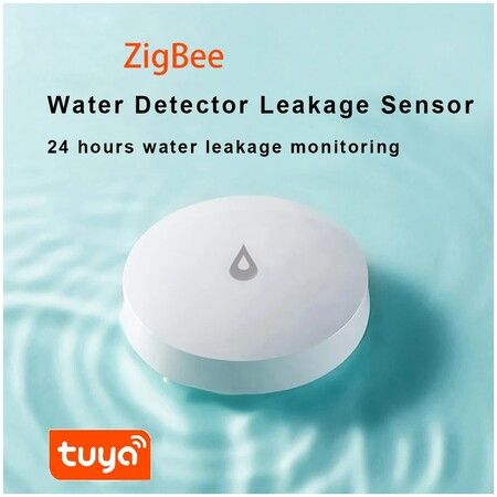 Linkage Water leakage Sensor Immersion Security Alarm Water Leak Detector (Battery Not Included)