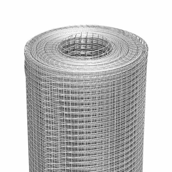 Hardware Cloth Galvanised Welded Wire Mesh Fence Roll Chicken Coop Rabbit Cage Gopher Tree Guard Barrier Enclosure Fencing 15mx1.2m