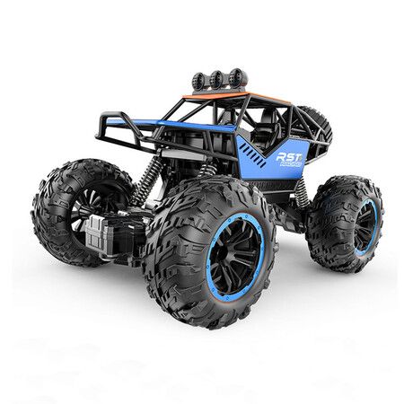 1:18 Scale RC Car 4D Off Road Vehicle Radio Remote Control Car High-Speed Blue