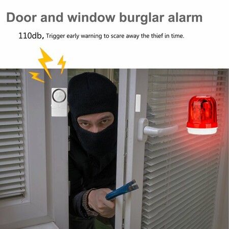 Wireless Entry Home Door Window Burglar Alarm Safety Security Burglar Alert System